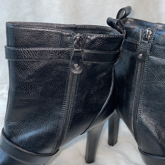 SIMPLY VERA by VERA WANG WOMEN’S Black Buckle Boots Sz 10 - Picture 4 of 10